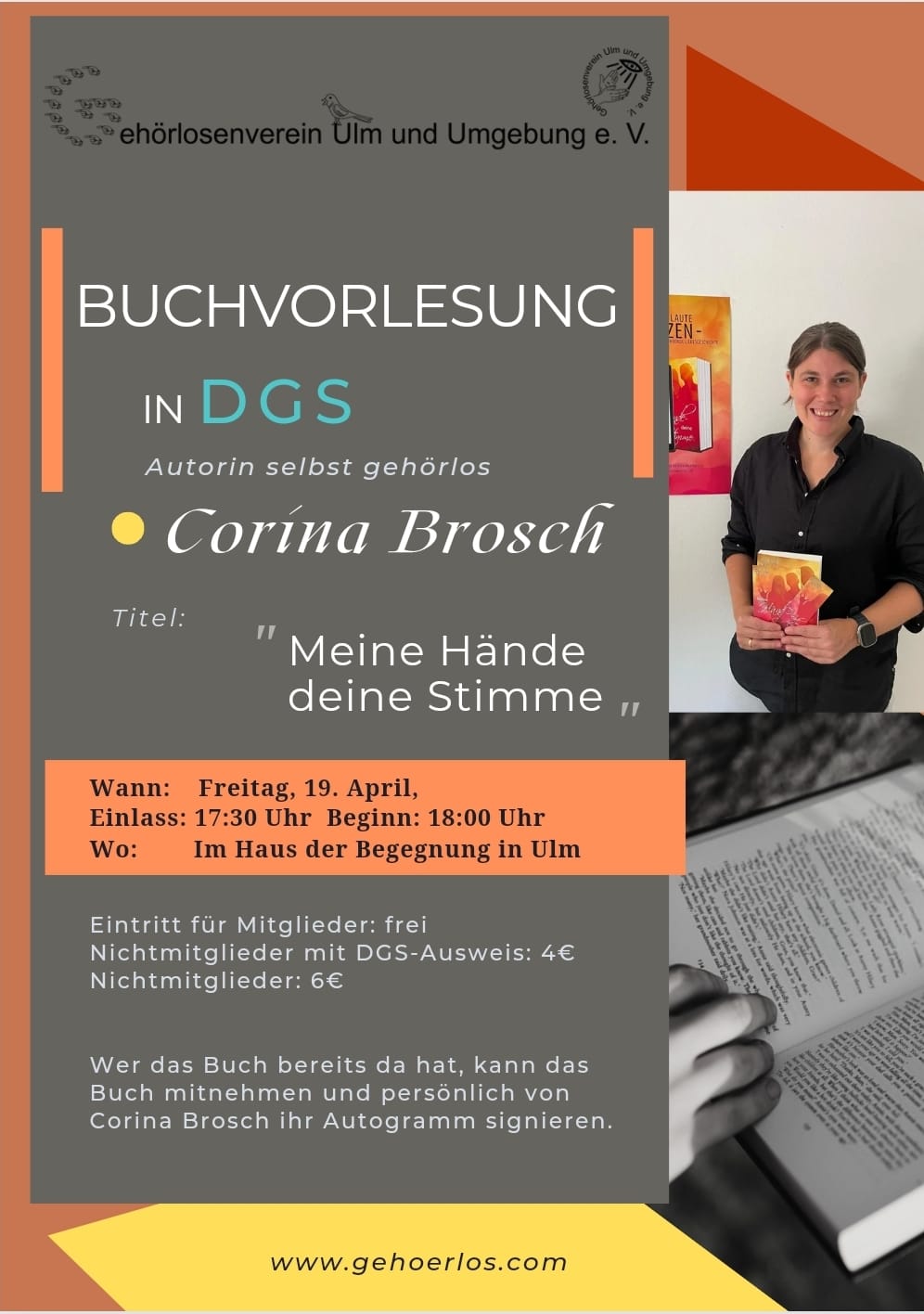 Buchautorin Corina Brosch (gl) - 19.04.2024