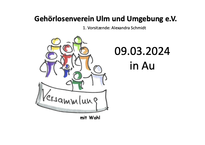 Versammlung 2024 GV Ulm 